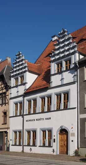 Frontseite des Heinrich-Schütz-Haus