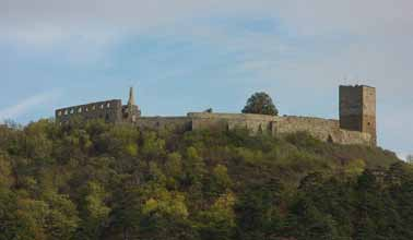 Totalanschicht der Burg Gleichen